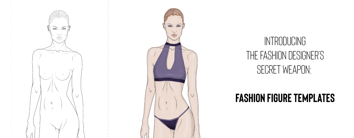 Fashion Body Sketch - Crella