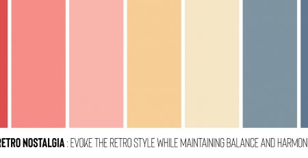 Retro Color Palettes Inspired by the Iconic Colors